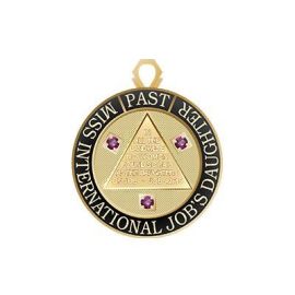 Past Miss International Job's Daughter Charm (J160 C)