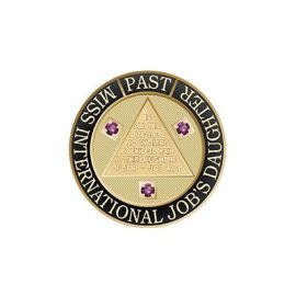 Past Miss International Job's Daughter Pin (J160 P)