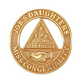 Miss Congeniality Jewelry Pin/Charm (J185)
