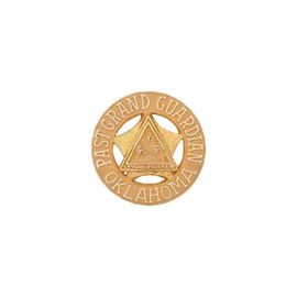 Past Grand Guardian Pin with State Name (J84 P)