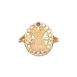 Past Honored Queen Oval Ring (JR11)