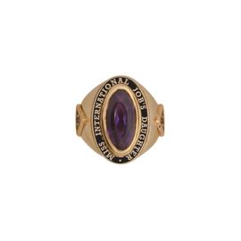 Miss International Job's Daughter Ring (JR21)