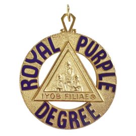 Royal Purple Degree Medallion (J136)