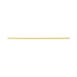 18 Inch Gold Filled Square Link Necklace (J144)