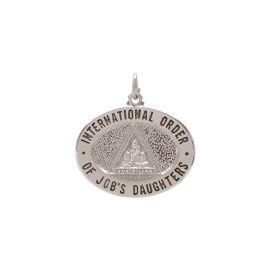 Oval Design Charm (J167C)