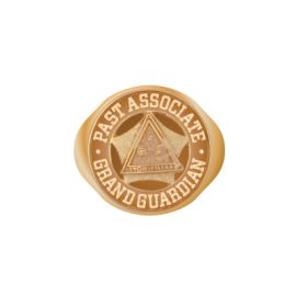 Past Associate Grand Guardian Ring (JGR 2 PR/PX)
