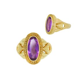 Job's Daughters Grand Bethel Honored Queen Ring (JR28)