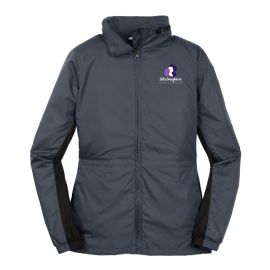 Grey Windbreaker Jacket (NJ245)