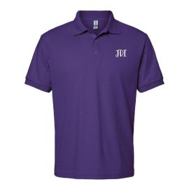 Unisex Dry Blend Purple Polo (NJ288)