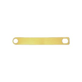 White Gavel Engraving Band- Bronze (NJ112 B)