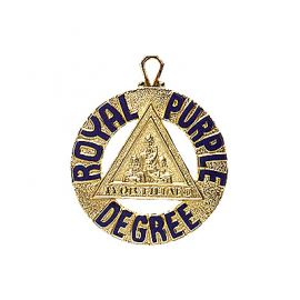 Royal Purple Degree Medallion (J136)