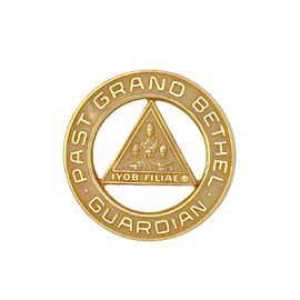 Past Grand Bethel Guardian Jewelry Pin (JGB3P)