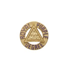 Royal Purple Degree Pin (J149)