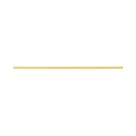 18 Inch Gold Filled Square Link Necklace (J144)