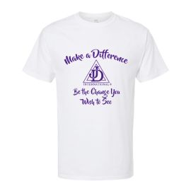 Make a Difference T Shirt (JDI14)