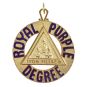 Royal Purple Degree Medallion (J136)