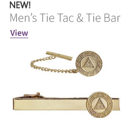Mens Tie Tac and Tie Bar